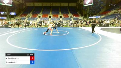 106 lbs Cons 16 #2 - Alex Rodriguez, Colorado vs Caleb Jackson, Utah