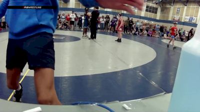 16U Boys FS - 94-100 Champ. Round 2 - CJ Mcentegart, Contenders Wrestling Academy vs Treveon Elmore, Panther Wrestling Club