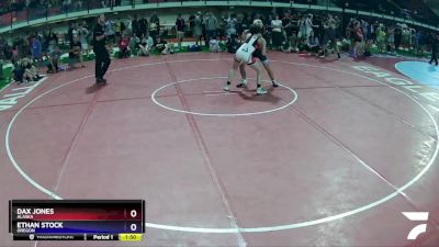 145 lbs Champ. Round 1 - Dax Jones, Alaska vs Ethan Stock, Oregon