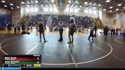 195 Blue Round 1 - Ryan Skumatz, Olympic Heights vs Britt Blair, Camden County