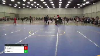 61 lbs Semifinal - Shiloh Joyce, East Coast Bandits vs Hogan Rice, Pound Town