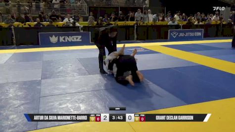 Grant Declan Garrison vs Artur Da Silva Marionette-Barro 2025 Pan Kids Jiu-Jitsu IBJJF Championship