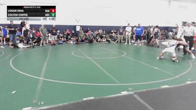 150 lbs 5th Place - Logan Krul, Heart Of A Lion vs Colton Curtis, Ares-MS