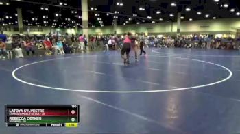 190 lbs Round 2 (8 Team) - Latoya Sylvestre, Charlie`s Angels-GA Blk vs Rebecca Oetken, Wyoming