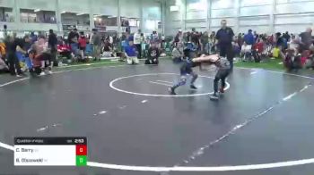 B-55 lbs Quarterfinal - Colton Barry, NY vs Bryson Olszewski, NY