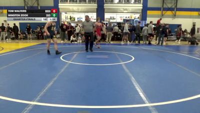 189 lbs Quarterfinal - Tom Walters, Moon vs Winston Zook, Saegertown