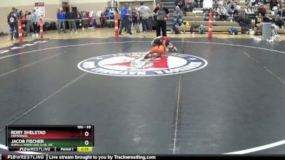 65 lbs Cons. Round 4 - Rory Shelstad, Centennial vs Jacob Fischer, Gorilla Wrestling Club, Inc