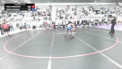 69 kg Semis - Taina Fernandez, Titan Mercury Wrestling Club (TMWC) vs Janiya Johnson, Wyoming Seminary