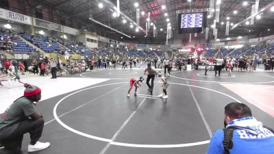 52 lbs Consi Of 4 - Marley Mease, Ready RP Nationals Wrestling Team vs Malakai Arguello, Pirates