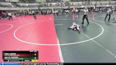 91 lbs 5th Place Match - Bryce Madden, Sarbacker Wrestling Academy vs Ivan Larsen, MN Elite Wrestling Club