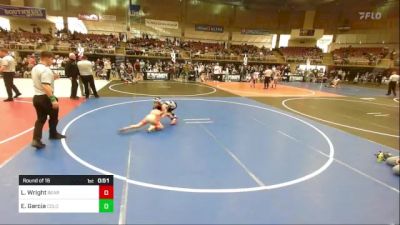 58 lbs Round Of 16 - Liam Wright, Bearcave WC vs Edgar Garcia, Colorado Outlaws