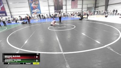 80 lbs Rd# 7- 10:45am Saturday Final Pool - Andrew Taussig, Michigan S.W.A.T vs Brooks Blevins, Cali Red