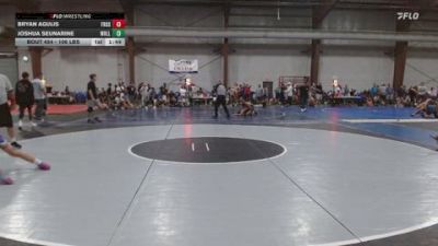 106 lbs Consi Of 16 #2 - Bryan Agulis, Frost Gang vs Joshua Seunarine, Whitehall