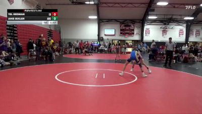 85-92 lbs Semifinal - Jake Bixler, Anamosa Wrestling Club vs Tel Redman, EBMS