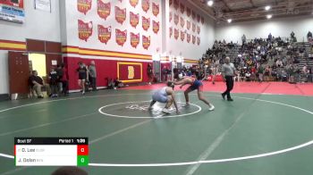 144 lbs Champ. Round 2 - Dominic Lee, Olentangy Orange vs Jake Dolan, Benedictine