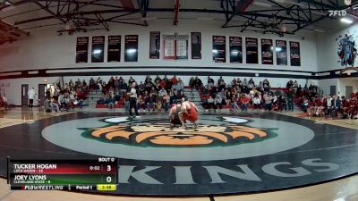 197 lbs Joey Lyons, Cleveland State vs Tucker Hogan, Lock Haven