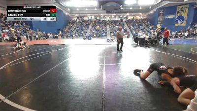 120 lbs Cons. Round 1 - John Barron, St Peter Prepatory vs Eamon Fry, Rumson-Fair Haven Regional