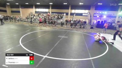 82 lbs Round Of 32 - Royce Sellers, Grindhouse WC vs John Thomas, Ocrtc