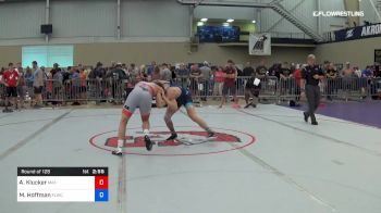 74 kg Round Of 128 - Alex Klucker, Mat-Town USA vs Micah Hoffman, Finger Lakes RTC