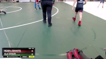 93 lbs Round 3 - Micheal Cervantes, Toppenish USA Wrestling Club vs Silas Kessler, Cement City Wrestling Club