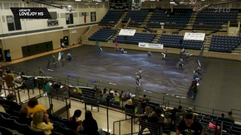 Lovejoy HS "Lucas TX" at 2026 WGI Guard Mansfield Regional+