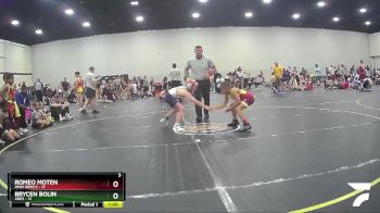 70 lbs Round 2 (4 Team) - Romeo Moten, Ohio Hero`s vs Brycen Bolin, ARES
