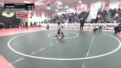 105 lbs Cons. Round 4 - Camila Robles Alcazar, Colony vs Mia Alejo, Clairmont
