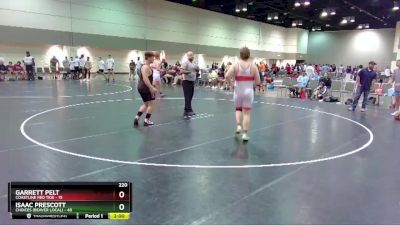 220 lbs Round 4 (6 Team) - Garrett Pelt, Coastline Red Tide vs Isaac Prescott, CHOICES (Beaver Local)