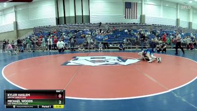 67 lbs Champ. Round 1 - Michael Woods, Leo Wrestling Club vs Kyler Haslem, Uintah Wrestling