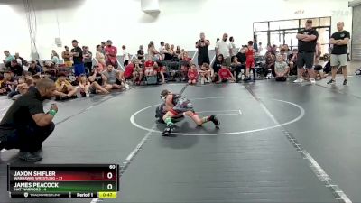 60 lbs Round 3 (4 Team) - Jaxon Shifler, Warhawks Wrestling vs James Peacock, Mat Warriors