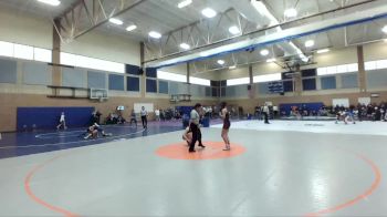 100lbs Champ. Round 2 - Kaylia Maltos, Sunnyside (Girls) vs Lindsay Julian, Kennewick (Girls)