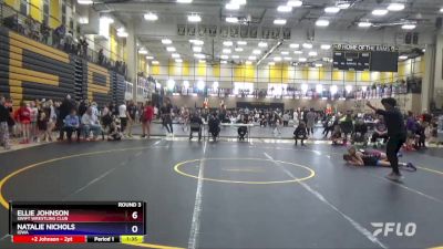 102 lbs Round 3 - Ellie Johnson, SWIFT Wrestling Club vs Natalie Nichols, Iowa