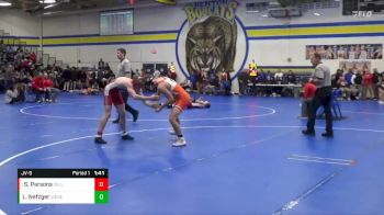 JV-9 lbs Round 3 - Sam Parsons, Williamsburg vs Liam Nefzger, West Delaware, Manchester