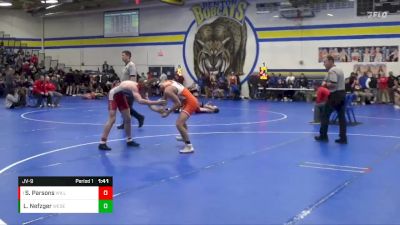 JV-9 lbs Round 3 - Sam Parsons, Williamsburg vs Liam Nefzger, West Delaware, Manchester