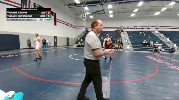 285 lbs 9th Place Match - Brady Prestridge, Moore vs Daniel Killian, Dripping Springs