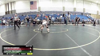 78 lbs Quarterfinal - Porter McCormick, Michigan Matcat Wrestling Club vs Cashton Treuthardt, Team Nazar Training Center