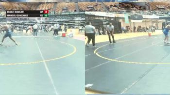 285 lbs Cons. Round 3 - Elijah Sumler, Air Force Prep vs Marcel Gonzalez, Pratt CC