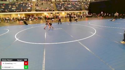 5th - 6th grade - 63 Champ. Round 1 - Auben Sweeting, The Royal Wrestling Club vs Renn Mitchell, Sebolt Wrestling Academy