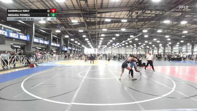 145 lbs Consi Of 32 #2 - Gabriella Kiely, CT vs Nezaria Powell, FL