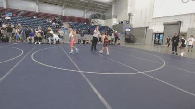 100 lbs Champ. Round 3 - Keian Linnell, Stallions Wrestling Club vs Clay Davis, Frenchtown