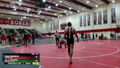 165 lbs Cons. Semi - Trae Fredrick, Unattached vs Kyle Stevens, Simpson (Calif.)