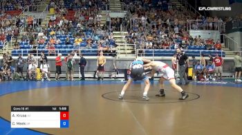 145 lbs Cons 16 #1 - Adam Kruse, Nebraska vs Colby Meek, Oregon