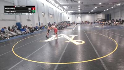 285 lbs Champ. Round 2 - Luke Abilio, Wilkes vs Nick Aldino, Cortland State