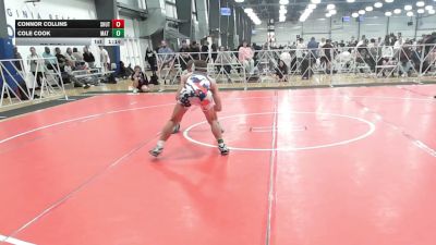 113 lbs Rr Rnd 1 - Connor Collins, Team Shutt Mutts - HSB vs Cole Cook, Mat Warriors Red - HSB