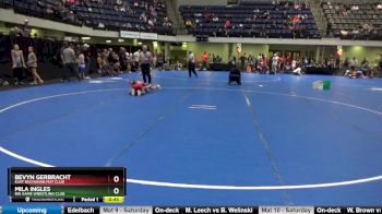 70 lbs 3rd Place Match - Bevyn Gerbracht, East Buchanan Mat Club vs Mila Ingles, Big Game Wrestling Club