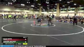 113 lbs Round 2 (8 Team) - Isaiah White, Team Ali vs Shenard Williams, Greenwave Grapplers