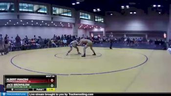 170 lbs Round 7 (10 Team) - Albert Manzini, Maximum Performance vs Jace Brownlow, Braves Wrestling Club