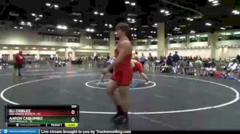 285 lbs Champ - Round 1 (16 Team) - Eli Criblez, Oak Harbor Rockets vs Aaron Caquimbo, Team Wakulla