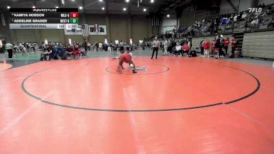 170 lbs Quarterfinal - Addeline Graser, Omaha Westside vs Kamiya Hobson, Millard South