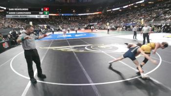 Cons. Round 1 - Sam Rewolinski, Elkhorn South vs Aiden Carruthers, Fremont